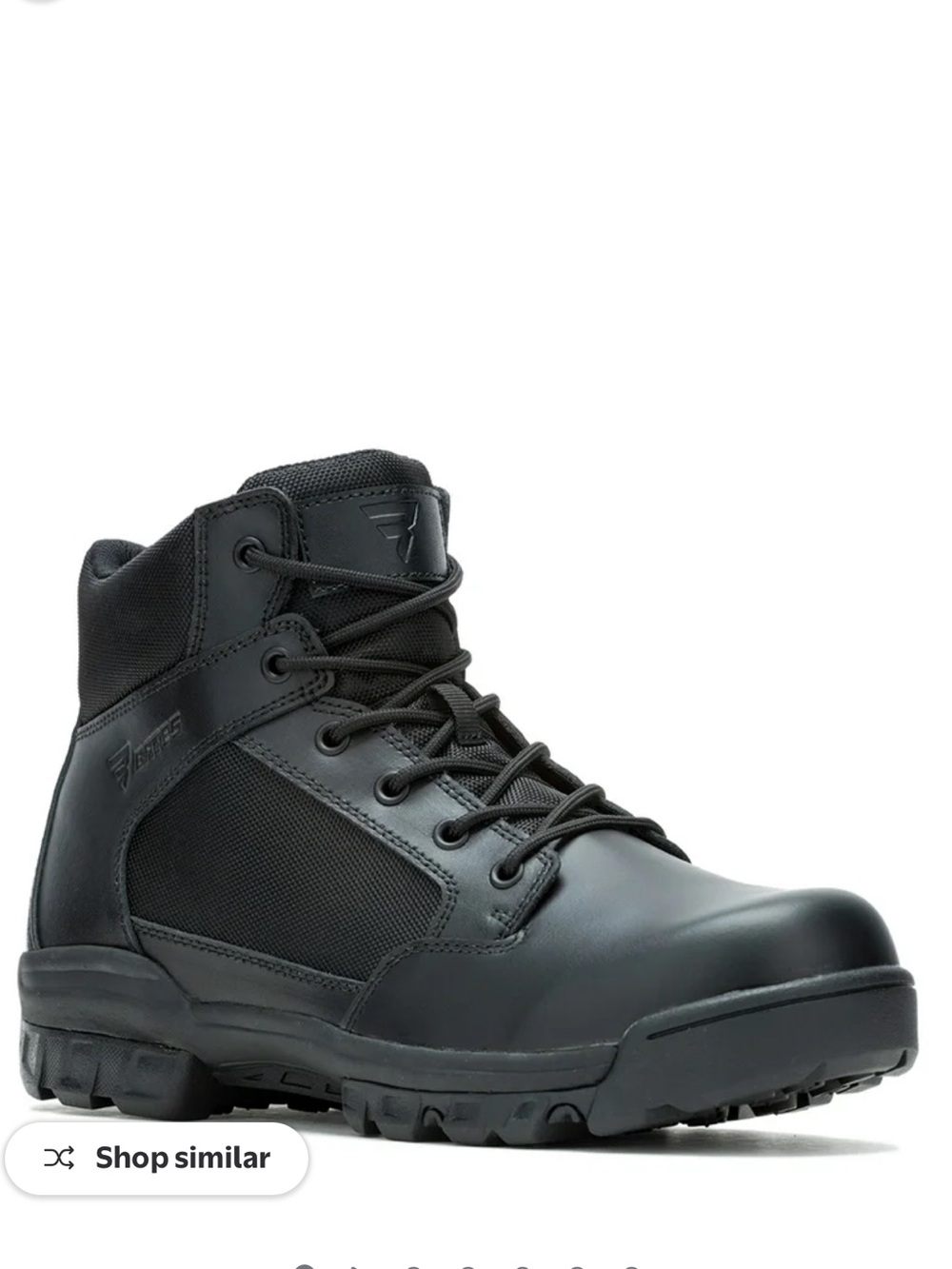 NWB Bates Black Men's Tac Sport 5" Steel Toe Tactical Boot